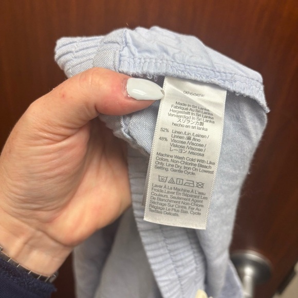 Madewell Linen Blend Track Trousers - Picture 11 of 12